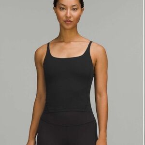 Lululemon strappy shelf Nulu tank